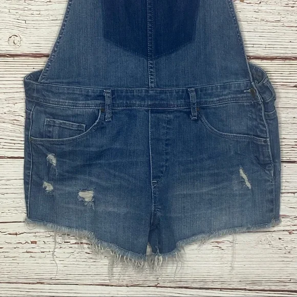 Blank NYC Denim Shortalls in Bunch of Fives Sz 31 - Picture 9 of 16